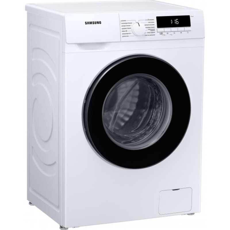 Пральна машина Samsung WW80T3040BW/UA, White, 8кг, фронтальна, вузька, 14 програм, швидкість віджиму 1400 об/хв, Клас енергоспоживання A+++, 85x59.5x46.5
