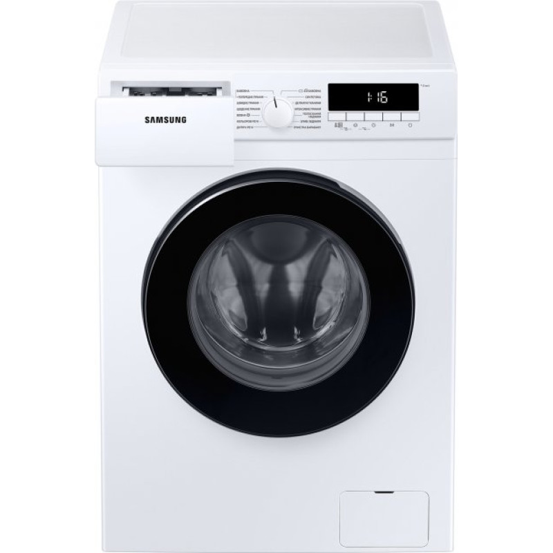 Пральна машина Samsung WW80T3040BW/UA, White, 8кг, фронтальна, вузька, 14 програм, швидкість віджиму 1400 об/хв, Клас енергоспоживання A+++, 85x59.5x46.5