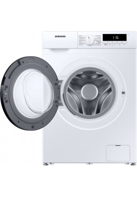 Пральна машина Samsung WW80T3040BW/UA, White, 8кг, фронтальна, вузька, 14 програм, швидкість віджиму 1400 об/хв, Клас енергоспоживання A+++, 85x59.5x46.5