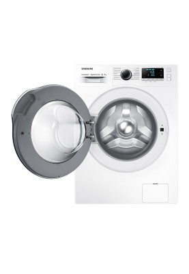 Пральна машина Samsung WW80J62E0DW/UA, White, 8кг, фронтальна, вузька, 14 програм, швидкість віджиму 1200 об/хв, клас енергоспоживання A+++, 85x60x45.6 см