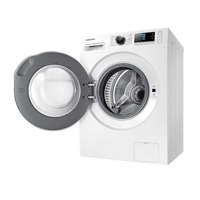 Пральна машина Samsung WW80J62E0DW/UA, White, 8кг, фронтальна, вузька, 14 програм, швидкість віджиму 1200 об/хв, клас енергоспоживання A+++, 85x60x45.6 см