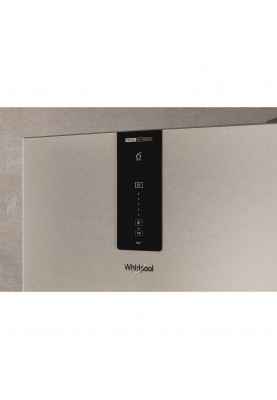 Холодильник Whirlpool W7X 81O OX0, Silver, двокамерний, No Frost, загальний об'єм 335L, корисний об'єм 231L/104L, А+, 191x60x68 см