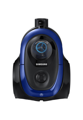 Пилосос Samsung VC07M2110SB/UK Blue, 700W, тип збирання суха, без мішка Cyclone Force with Anti-tangle Turbine, пилозбірник 1.5л, 2-ступенева щітка