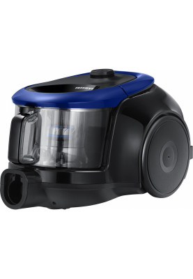Пилосос Samsung VC07M2110SB/UK Blue, 700W, тип збирання суха, без мішка Cyclone Force with Anti-tangle Turbine, пилозбірник 1.5л, 2-ступенева щітка