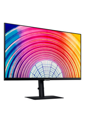 Монітор 27" Samsung S27A600U, Black, WLED, IPS, 2560x1440 (16:9), 5 мс, 60 Гц, 300 кд/м², 1000:1, HDR10, 178°/178°, HDMI/DP, Type-C, 3xUSB 3.0, RJ45, VESA 100x100 мм, AMD FreeSync (LS27A600UUIXCI)