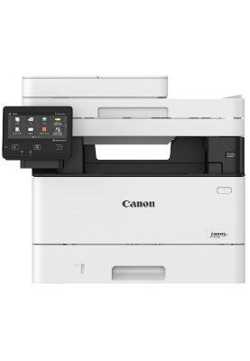 БФП лазерний ч/б A4 Canon MF455dw, Grey, WiFi, 1200x1200 dpi, дуплекс, факс, до 38 стор/хв, кольоровий сенсорний РК-екран 12.7 см, друк з USB, Lan / USB, картридж Canon 057 (5161C020)