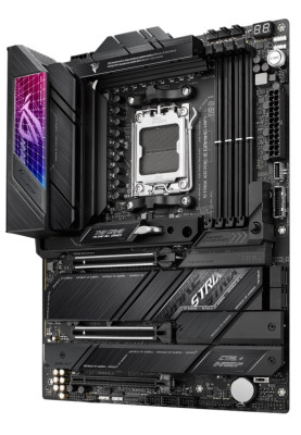 Материнська плата AM5 Asus ROG STRIX X670E-E GAMING WIFI, X670, 4xDDR5, Int.Video (CPU), 4xSATA3, 4xM.2, 2xPCI-E 5.0 16x, 1xPCI-E 4.0 16x, ALC4080, Intel 2.5Gb, WiFi 6, Bluetooth 5.2, 14xUSB3.2/4xUSB2.0, HDMI/DP, ATX