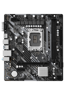 Мат.плата LGA1700, ASRock H610M-HVS/M.2 R2.0, H610, 2xDDR4, Int.Video(CPU), 4xSATA3, 1xM.2, 1xPCI-E 16x 4.0, 1xPCI-E 1x 3.0, ALC897, RTL8111H, 4xUSB3.2/6xUSB2.0, VGA/HDMI, MicroATX