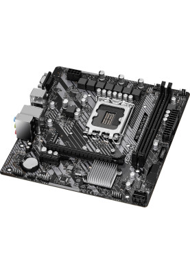 Мат.плата LGA1700, ASRock H610M-HVS/M.2 R2.0, H610, 2xDDR4, Int.Video(CPU), 4xSATA3, 1xM.2, 1xPCI-E 16x 4.0, 1xPCI-E 1x 3.0, ALC897, RTL8111H, 4xUSB3.2/6xUSB2.0, VGA/HDMI, MicroATX