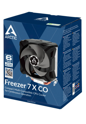 Кулер для процесора Arctic Freezer 7 X CO, алюміній/мідь, 1x92 мм, для Intel 115x/1200/1700, AMD AMx/FMx (ACFRE00085A)