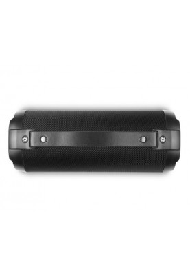 Колонка портативна 1.0 REAL-EL X-707 Black, 8 Вт, пластиковий корпус, Bluetooth, MicroSD/USB, AUX, живлення від акумулятора, 1500мА*ч, керування сбоку