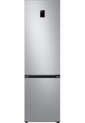 Холодильник Samsung RB38T676FSA/UA, Silver, двокамерний, загальний об'єм 400L, корисний об'єм 273L/112L, No Frost, дисплей, A+, 203x59.5x65.8 см
