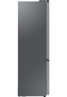 Холодильник Samsung RB38T676FSA/UA, Silver, двокамерний, загальний об'єм 400L, корисний об'єм 273L/112L, No Frost, дисплей, A+, 203x59.5x65.8 см