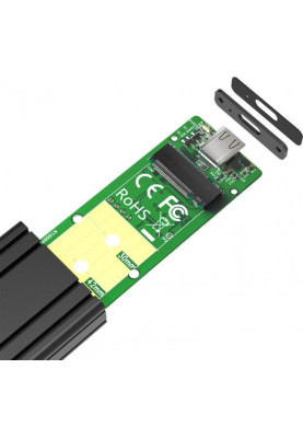 Кишеня зовнішня M.2 Maiwo K1686P, Space Grey, NVMe, USB 3.1, формат 2230/2242/2260/2280, алюмінієвий корпус