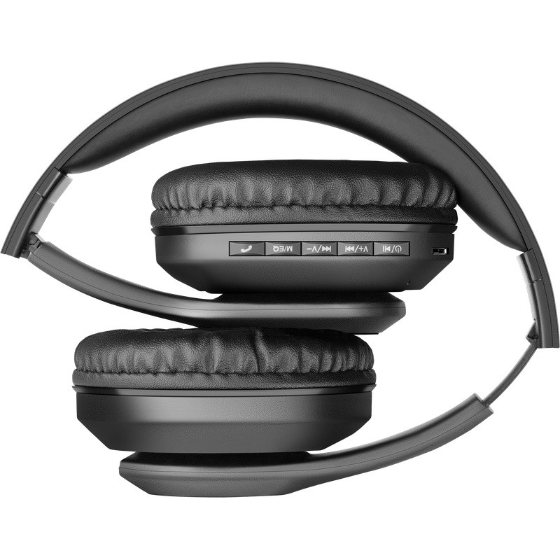 Навушники бездротові Defender FreeMotion B552, Black, Bluetooth, мікрофон, microSD, до 5 годин (63552)
