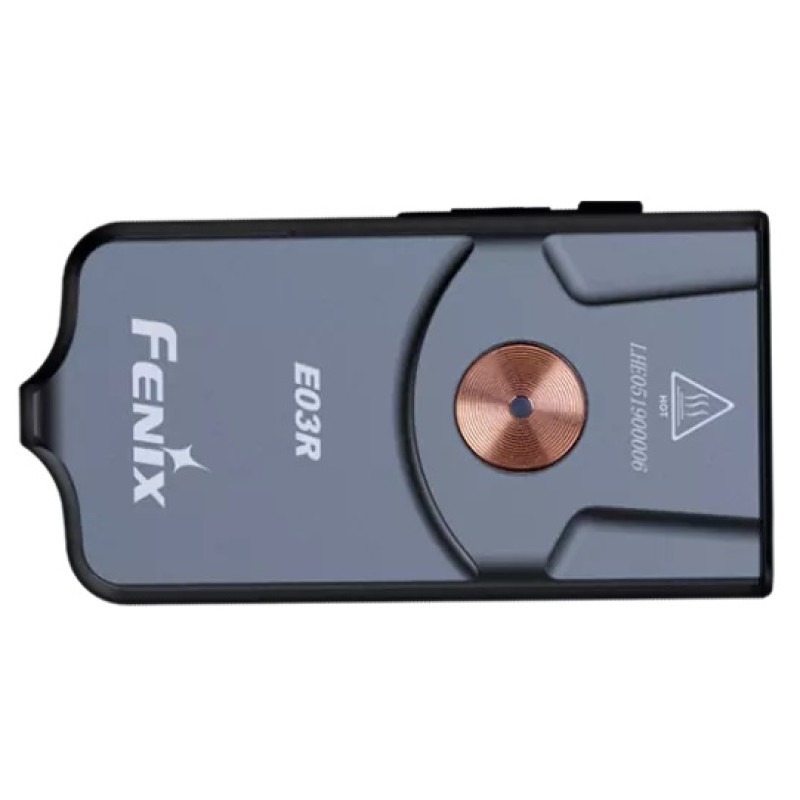 Ліхтар Fenix E03R, Black, 260 лм, до 42 м, ударостійкість 1 м, 6 режимів роботи, акумулятор 200 мАг, час роботи 0.45-5.3 год, IPX66, 22 г