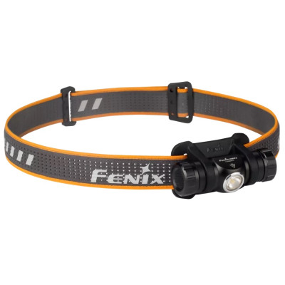 Ліхтар налобний Fenix HM23, Black, 240 лм, до 53 м, 3 режими роботи, батарея АА, час роботи 8-100 год, IPX68, 47 г