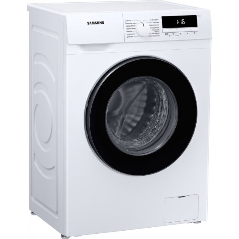 Пральна машина Samsung WW70T3020BW/UA, White, 7кг, фронтальна, вузька, 14 програм, швидкість віджиму 1200 об/хв, дисплей, клас енергоспоживання A+++, 85x59.5x44 см