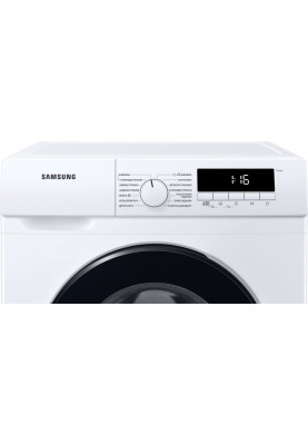 Пральна машина Samsung WW70T3020BW/UA, White, 7кг, фронтальна, вузька, 14 програм, швидкість віджиму 1200 об/хв, дисплей, клас енергоспоживання A+++, 85x59.5x44 см