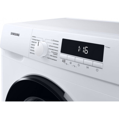 Стиральна машина Samsung WW70T3020BW/UA, White, 7кг, фронтальна, вузька, 14 програм, швидкість віджиму 1200 об/хв, дисплей, клас енергоспоживання A+++, 85x59.5x44 см