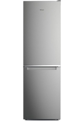 Холодильник Whirlpool W7X 82I OX, Gray, двокамерний, загальний об'єм 378L, корисний об'єм 231L/104L, А++, 191x60x68 см