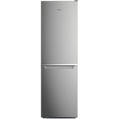 Холодильник Whirlpool W7X 82I OX, Gray, двокамерний, загальний об'єм 378L, корисний об'єм 231L/104L, А++, 191x60x68 см