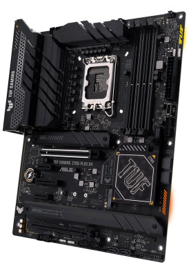 Материнська плата LGA1700, Asus TUF GAMING Z790-PLUS D4, Z790, 4xDDR4, Int.Video(CPU), 4xSATA3, 4xM.2, 1xPCI-E 16x 5.0, 1xPCI-E 16x 4.0, 1xPCI-E 4x 4.0, 2xPCI-E 1x 3.0, S1220A, Intel 2.5Gb, 10xUSB3.2/2xUSB2.0, HDMI/DP, ATX