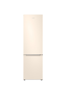 Холодильник Samsung RB38T600FEL/UA, Beige, двокамерний, загальний об'єм 400L, корисний об'єм 273L/112L, No Frost, внутрішній дисплей, A+, 203x59.5x65.8 см