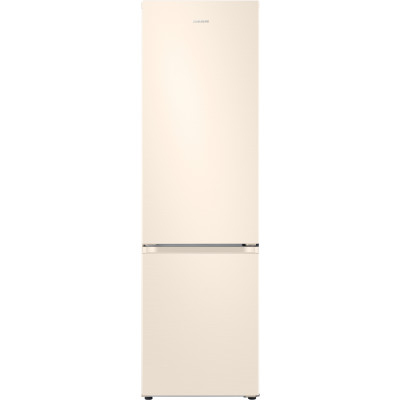 Холодильник Samsung RB38T600FEL/UA, Beige, двокамерний, загальний об'єм 400L, корисний об'єм 273L/112L, No Frost, внутрішній дисплей, A+, 203x59.5x65.8 см