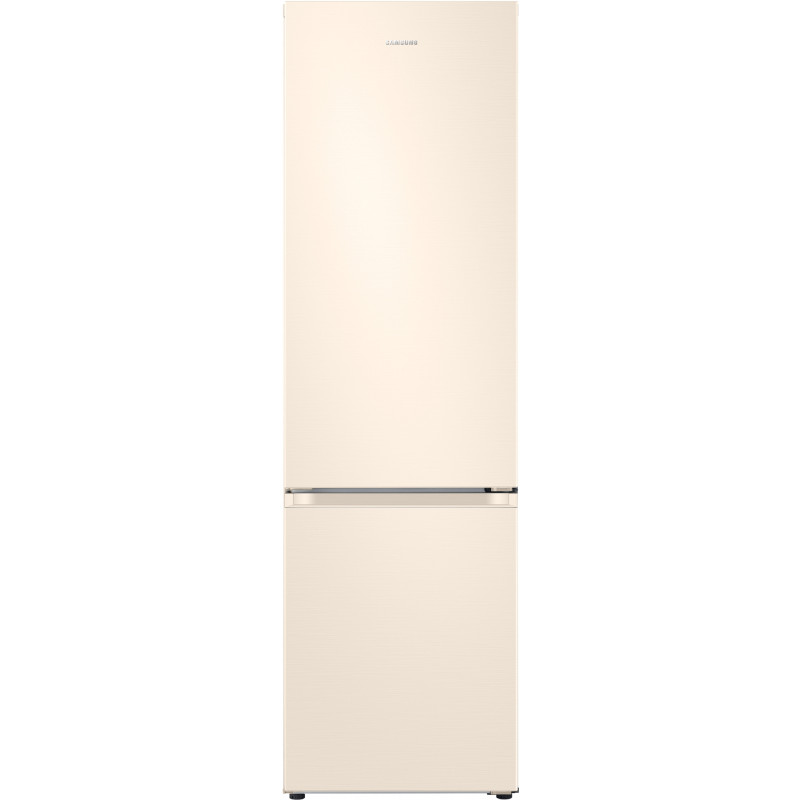 Холодильник Samsung RB38T600FEL/UA, Beige, двокамерний, загальний об'єм 400L, корисний об'єм 273L/112L, No Frost, внутрішній дисплей, A+, 203x59.5x65.8 см