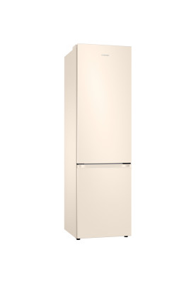 Холодильник Samsung RB38T600FEL/UA, Beige, двокамерний, загальний об'єм 400L, корисний об'єм 273L/112L, No Frost, внутрішній дисплей, A+, 203x59.5x65.8 см