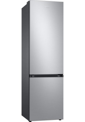 Холодильник Samsung RB38T600FSA/UA, Silver, двокамерний, загальний об'єм 400L, корисний об'єм 273L/112L, No Frost, внутрішній дисплей, A+, 203x59.5x65.8 см