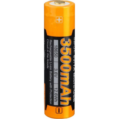 Акумулятор 18650, 3500 мАг, Fenix, 1 шт, Li-ion, 3.6V, Yellow (ARB-L18-3500)