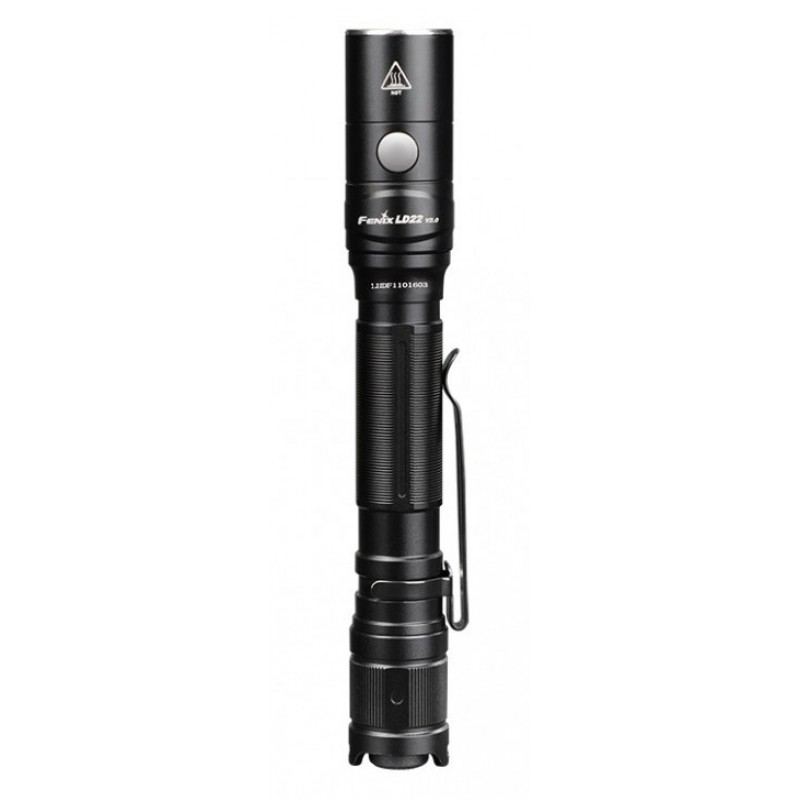 Ліхтар ручний Fenix LD22 V2.0, 2-350 лм, до 214 м, ударостійкість 1 м, водонепроникність 2 м, 6 режимів роботи, батарея 1xAA, час роботи 0.54-220 год, IP68, 96 г