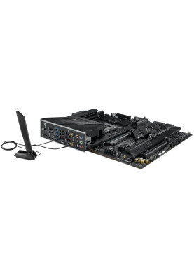 Материнська плата LGA1700, Asus ROG STRIX Z790-F GAMING WIFI, Z790, 4xDDR5, Int.Video(CPU), 4xSATA3, 4xM.2, 1xPCI-E 16x 5.0, 2xPCI-E 16x 4.0, 1xPCI-E 1x 3.0, ALC4080 + SV3H712, Intel 2.5Gb, WiFi 6, Bluetooth 5.3, 10xUSB3.2/6xUSB2.0, HDMI/DP, ATX