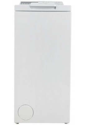 Пральна машина вертикальна Indesit BTW E71253P (EU), White, 7 кг, 14 програм, швидкість віджиму 1200 об/хв, дисплей, клас енергоспоживання A+++, 90x40x60 см
