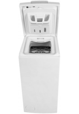 Пральна машина вертикальна Indesit BTW E71253P (EU), White, 7 кг, 14 програм, швидкість віджиму 1200 об/хв, дисплей, клас енергоспоживання A+++, 90x40x60 см