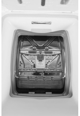 Пральна машина вертикальна Indesit BTW E71253P (EU), White, 7 кг, 14 програм, швидкість віджиму 1200 об/хв, дисплей, клас енергоспоживання A+++, 90x40x60 см