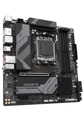Материнська плата AM5 Gigabyte B650M DS3H, B650, 4xDDR5, Int.Video (CPU), 4xSATA3, 2xM.2, 1xPCI-E 4.0 16x, 1xPCI-E 3.0 1x, Realtek 7.1, Realtek 2.5Gb, 6xUSB3.2/6xUSB2.0, HDMI/2xDP, MicroATX