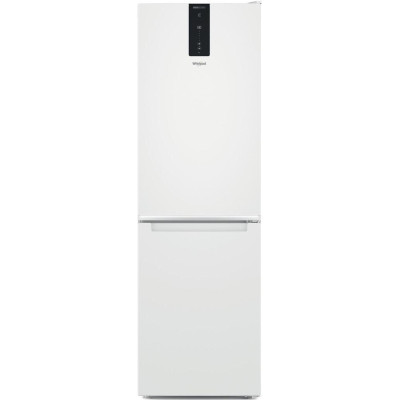 Холодильник Whirlpool W7X 82O W, White, двокамерний, загальний об'єм 335L, корисний об'єм 231L/104L, дисплей, А++, 191x60x68 см