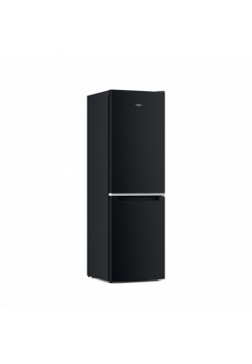 Холодильник Whirlpool W7X 82I K, Black, двокамерний, загальний об'єм 378L, корисний об'єм 231L/104L, No Frost, клас енергоспоживання А++, внутрішній дисплей, 191.2х59.6х67.8 см