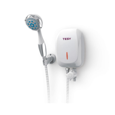 Водонагрівач проточний TESY IWH 50 X02 BA H, White, 3000W, механічне керування, IPX4, захист від включення без води, захист від перегріву