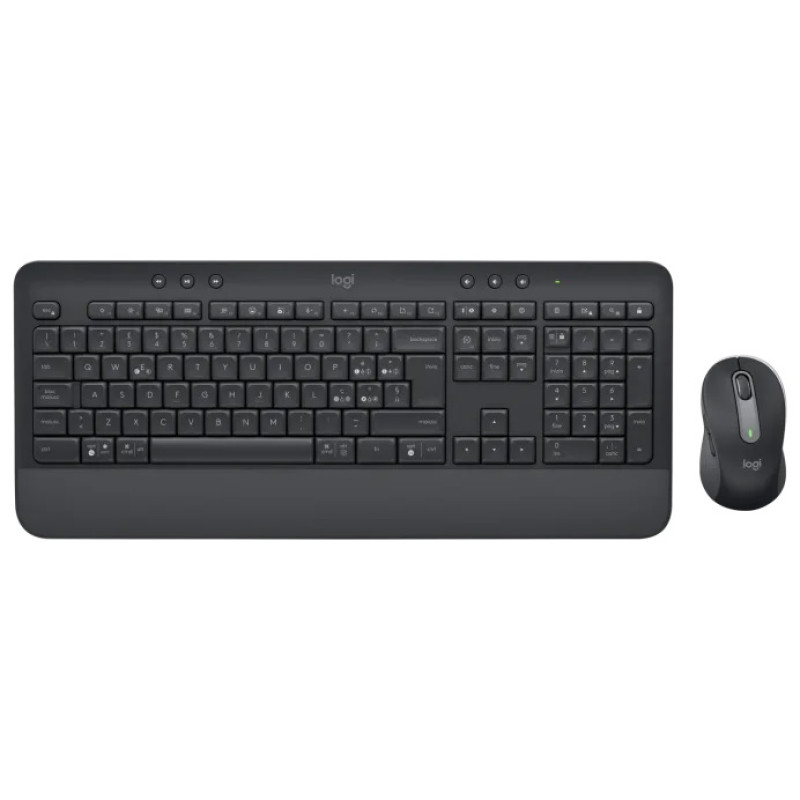 Комплект бездротовий Logitech Signature MK650 Combo For Business, Graphite, клавіатура + миша, Bluetooth / USB Logi Bolt (920-011004)