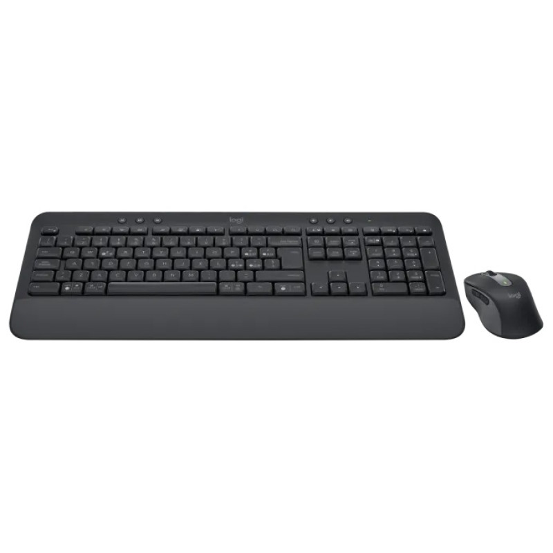 Комплект бездротовий Logitech Signature MK650 Combo For Business, Graphite, клавіатура + миша, Bluetooth / USB Logi Bolt (920-011004)
