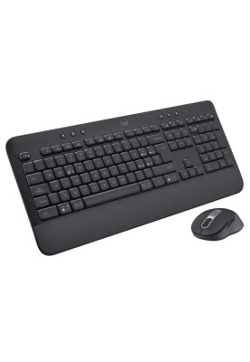 Комплект бездротовий Logitech Signature MK650 Combo For Business, Graphite, клавіатура + миша, Bluetooth/USB Logi Bolt (920-011004)