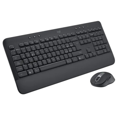 Комплект бездротовий Logitech Signature MK650 Combo For Business, Graphite, клавіатура + миша, Bluetooth/USB Logi Bolt (920-011004)