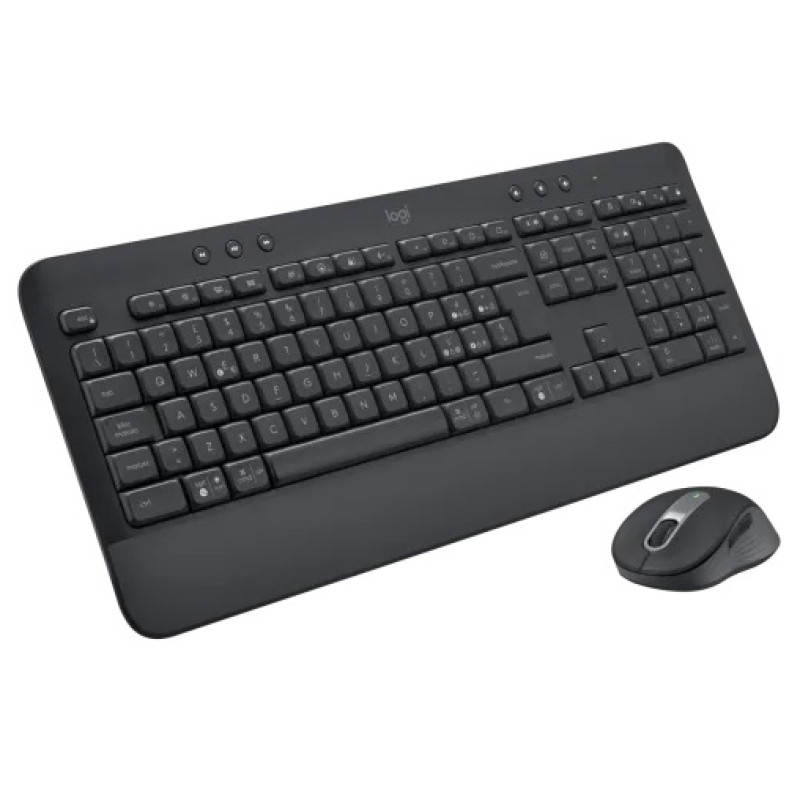 Комплект бездротовий Logitech Signature MK650 Combo For Business, Graphite, клавіатура + миша, Bluetooth / USB Logi Bolt (920-011004)