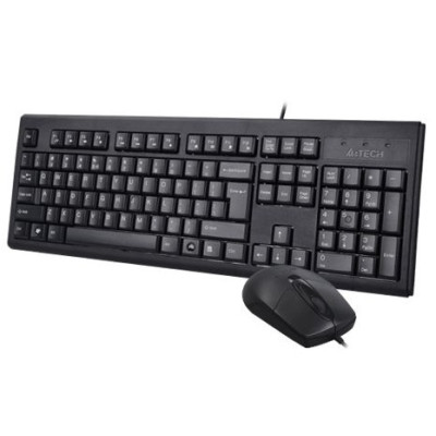 Комплект A4Tech KR-8372S, Black, дротовий, USB (KR-83+OP-720S)