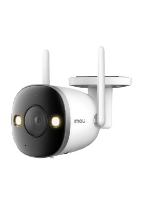 IP камера IMOU IPC-F46FEP (2.8 мм), 4 Мп, 1/3" CMOS, 2560x1440, H.265, LED+ІЧ підсвічування до 30 м, Wi-Fi, micro SD, IP67, мікрофон, динамік, 152.8х74.4х74. 2 мм