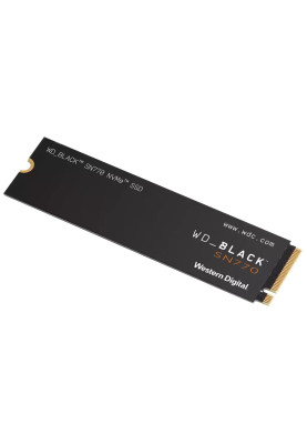 Твердотільний накопичувач SSD 2Tb, Western Digital Black SN770, PCI-E 4.0 x4, M.2 2280, 3D TLC, 5150/4850 МБ/с (WDS200T3X0E)